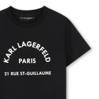 Short sleeve t-shirt KARL LAGERFELD KIDS 
                    BOY
