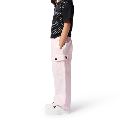 Cotton trousers with pockets MARC JACOBS GIRL