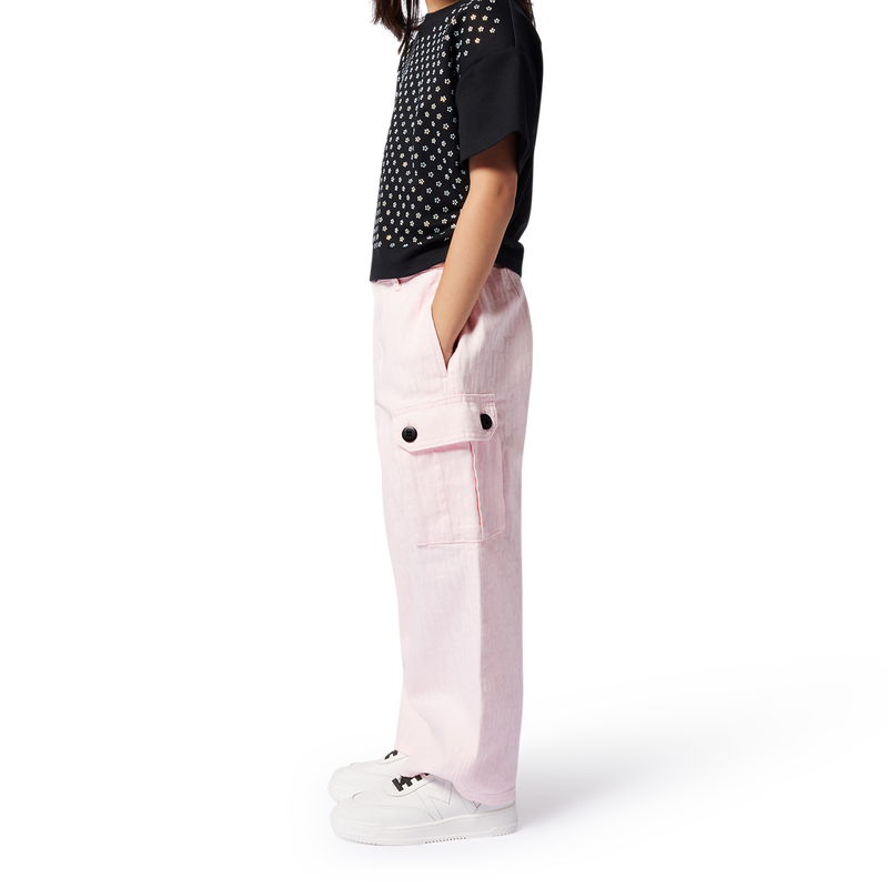 Cotton trousers with pockets MARC JACOBS 
                        GIRL