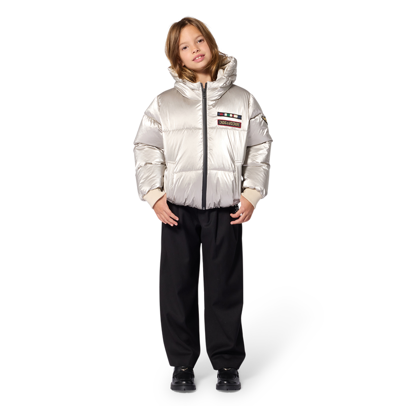 Hooded down jacket ZADIG & VOLTAIRE 
                        GIRL