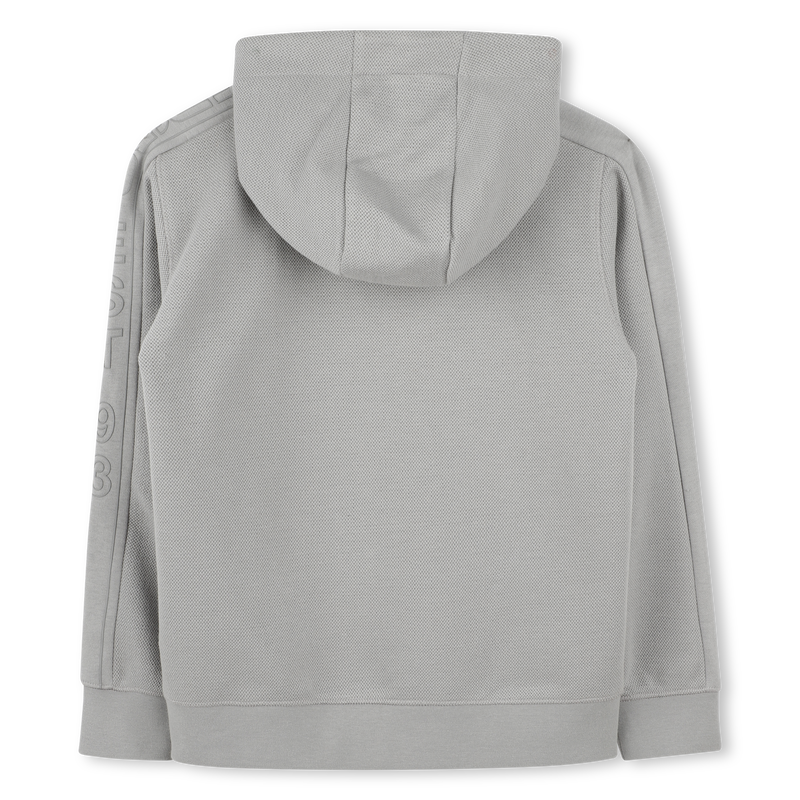 Hooded zipped sweatshirt HUGO 
                        BOY