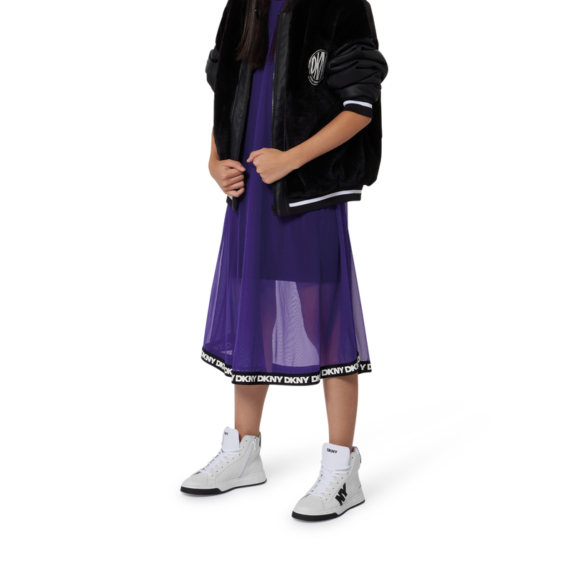 Short-sleeved 2-in-1 dress DKNY 
                        GIRL