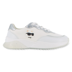 Lace-up trainers with badge KARL LAGERFELD KIDS 
                    GIRL