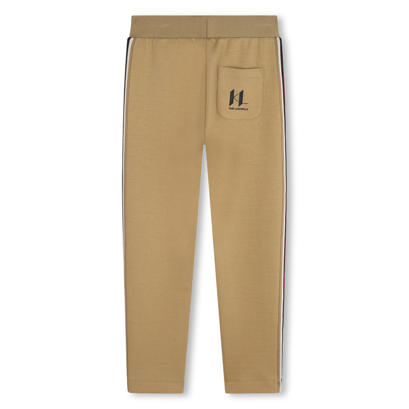 Stripe detail jogging bottoms KARL LAGERFELD KIDS 
                        BOY
