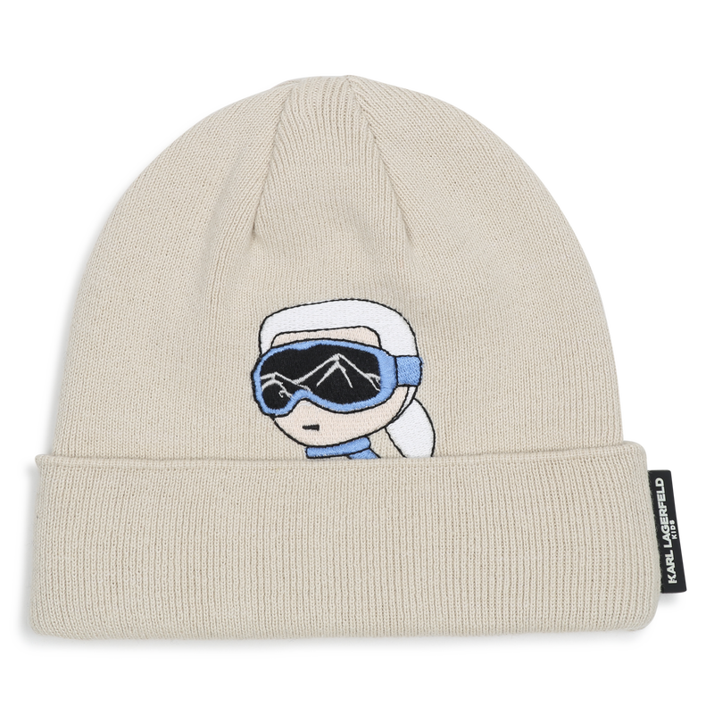 Knitted beanie KARL LAGERFELD KIDS 
                        BOY