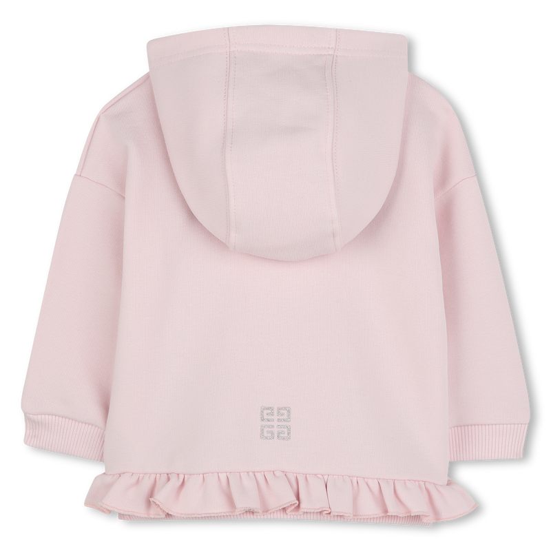 Zip-up hooded sweatshirt GIVENCHY 
                        GIRL