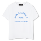 Short-sleeved T-shirt KARL LAGERFELD KIDS 
                    BOY