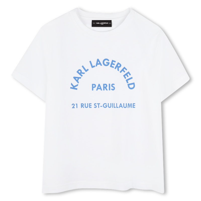 Short-sleeved T-shirt KARL LAGERFELD KIDS 
                        BOY