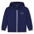 Zip-up hooded sweatshirt DKNY 
                    BOY