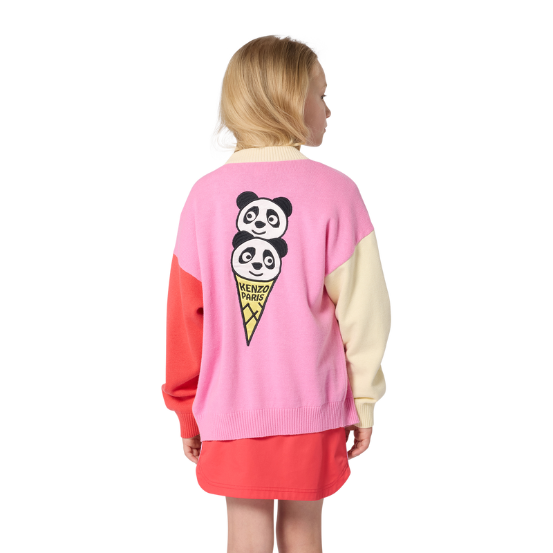 V-NECK KNITTED CARDIGAN KENZO KIDS 
                        GIRL