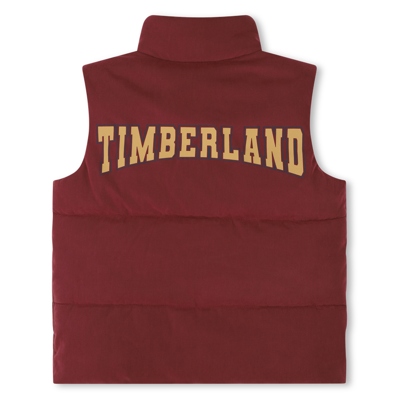 Zip-up logo parka TIMBERLAND 
                        BOY