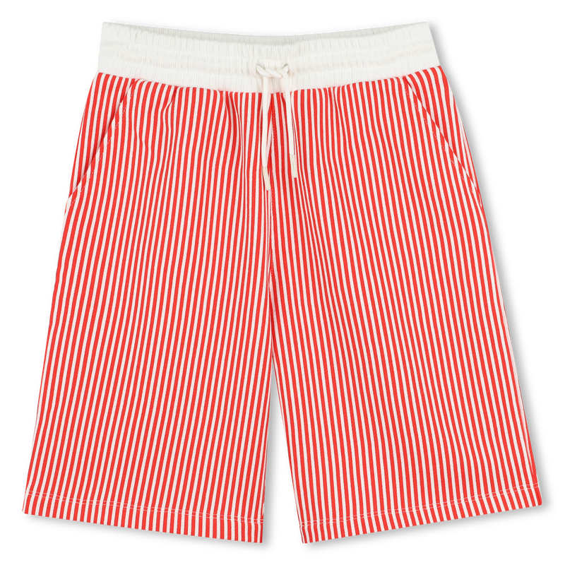 Striped cotton Bermuda shorts KENZO KIDS 
                        BOY
