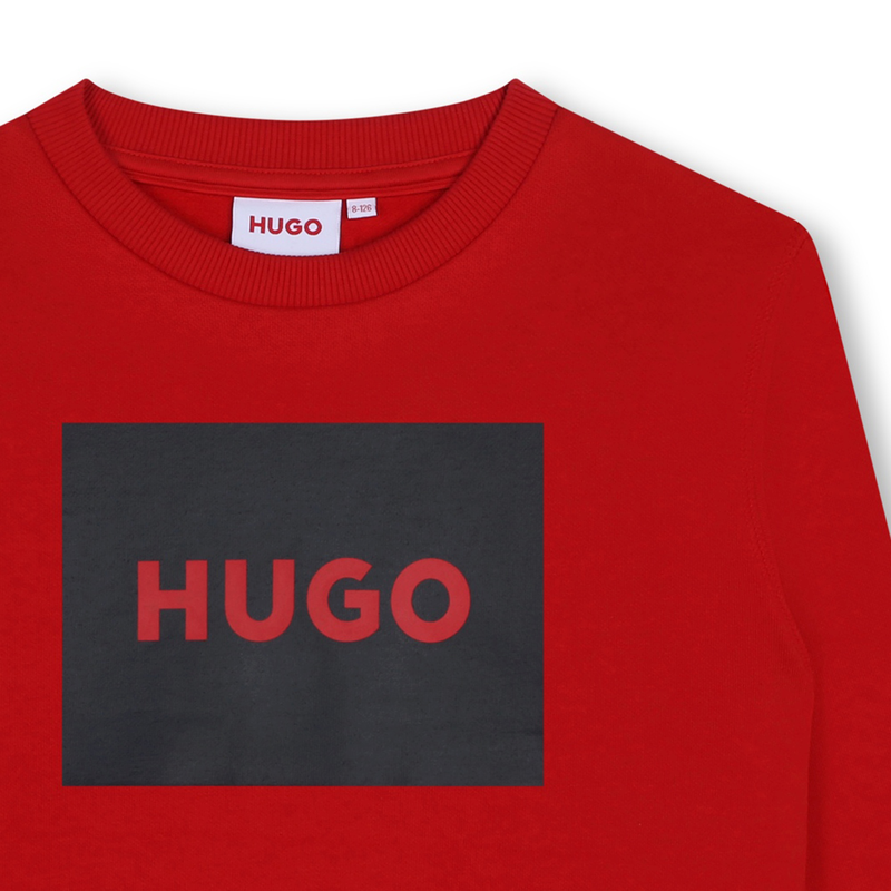 Fleece Sweatshirt HUGO 
                        BOY