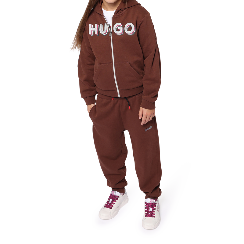 Knitted cotton hat HUGO 
                        UNISEX