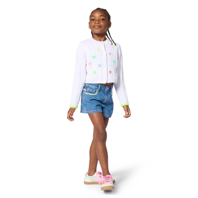 KNITTED CARDIGAN BILLIEBLUSH GIRL