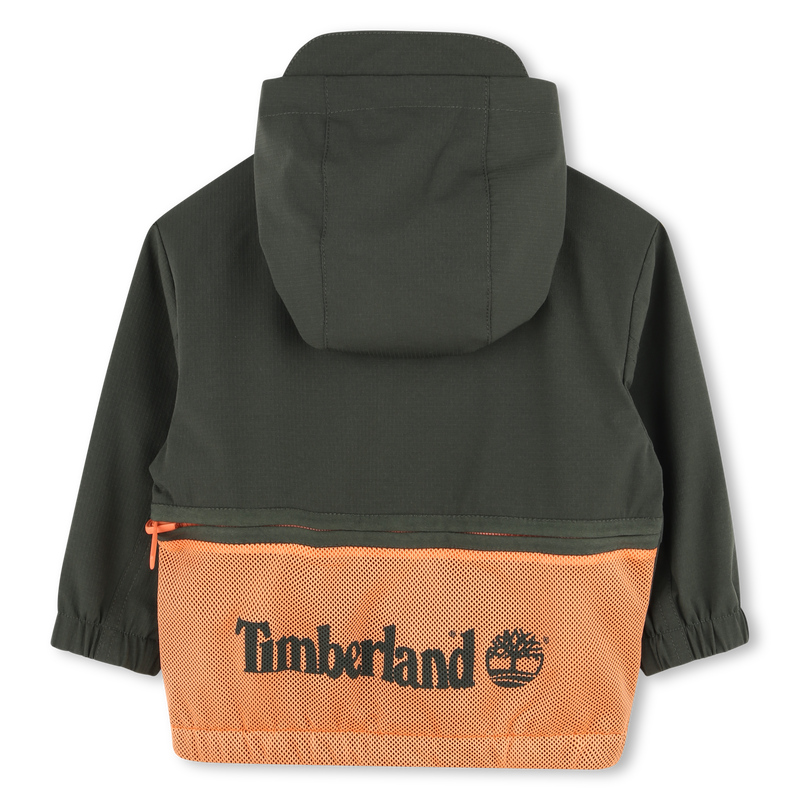 Zip-up hooded windbreaker TIMBERLAND 
                        BOY