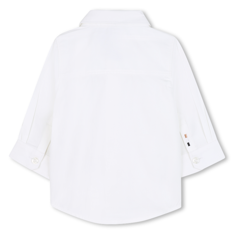 Long-sleeved cotton shirt BOSS 
                        BOY