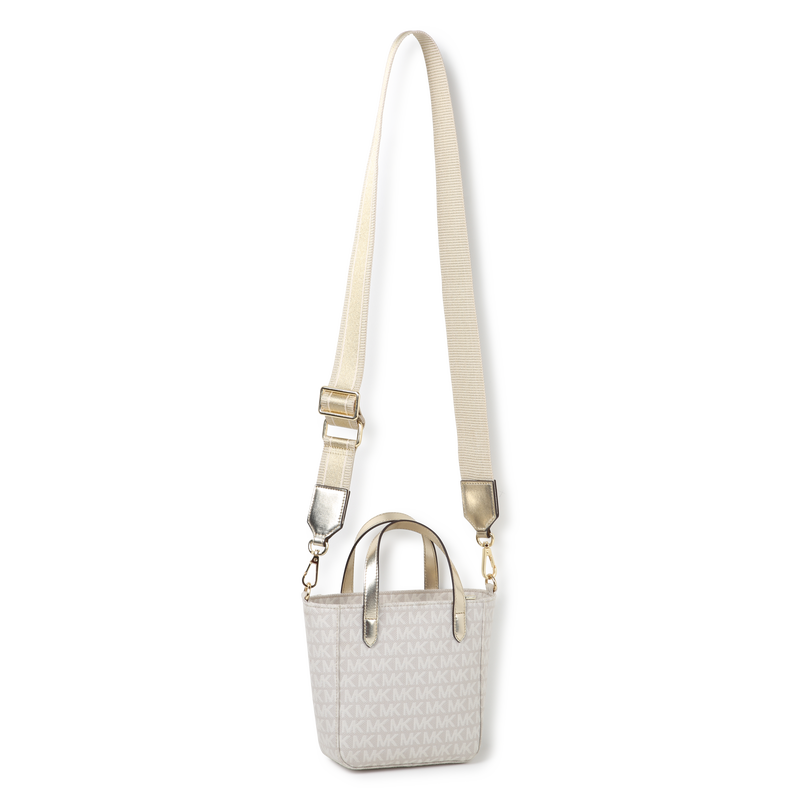 Printed zip-up tote bag MICHAEL KORS 
                        GIRL
