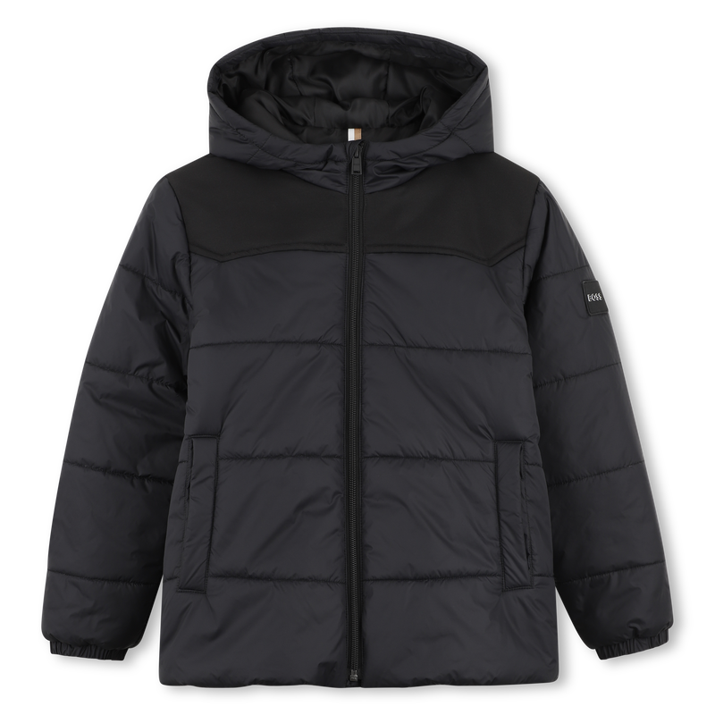 Hooded down jacket BOSS 
                        BOY