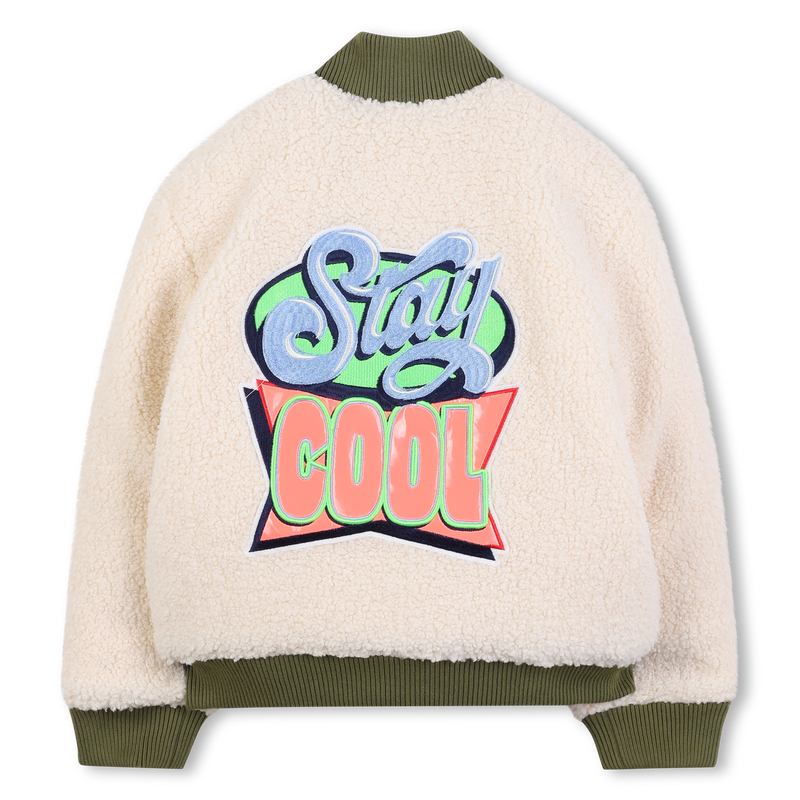 Plush fabric jacket BILLIEBLUSH 
                        BOY