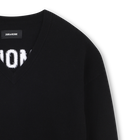 Contrasting V-neck sweater with a back ZADIG & VOLTAIRE 
                    GIRL