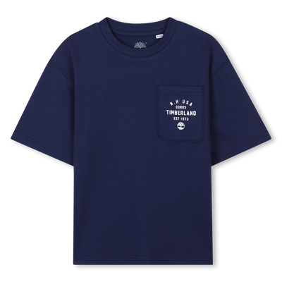 Loose T-shirt with pocket TIMBERLAND BOY