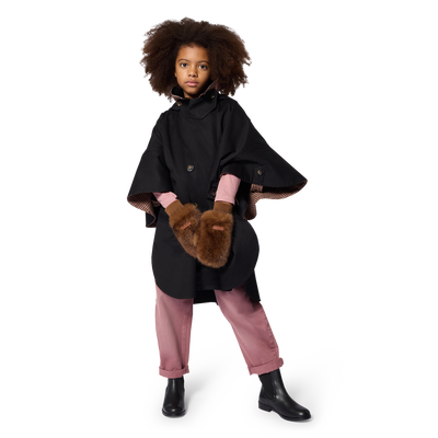 Knitted cape CHLOE GIRL