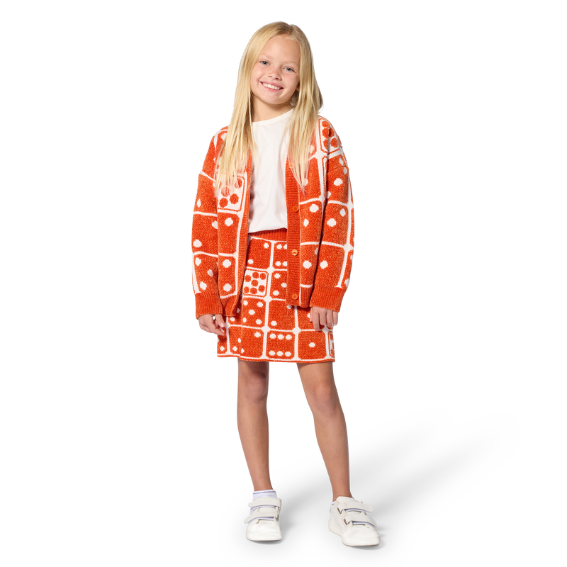 Knitted cardigan KENZO KIDS 
                        GIRL