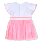 Ruffled short-sleeved bodysuit BILLIEBLUSH 
                    GIRL