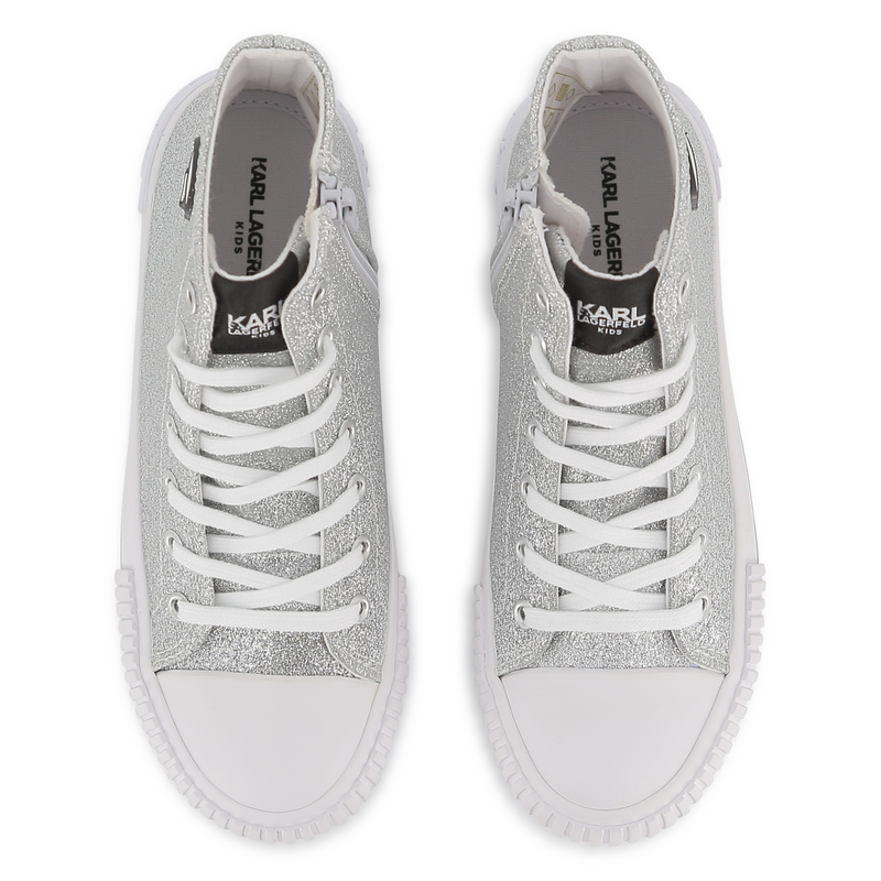 Lace-up trainers KARL LAGERFELD KIDS 
                        GIRL