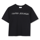 Cotton jersey T-shirt, BLACK, hi-res