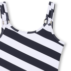 Striped 1-piece bathing suit MICHAEL KORS 
                    GIRL