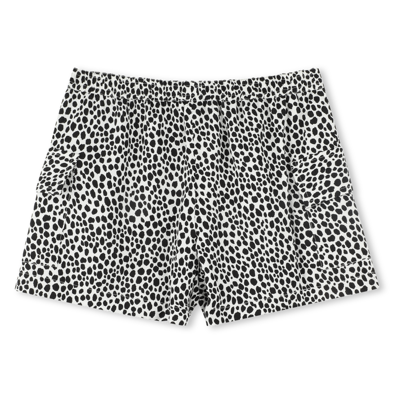 Printed viscose shorts MICHAEL KORS 
                        GIRL