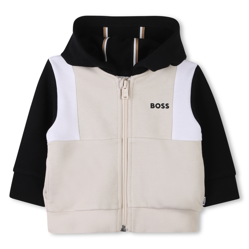Zipped fleece sweatshirt BOSS 
                        BOY