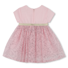 Formal dress with print KARL LAGERFELD KIDS 
                    GIRL