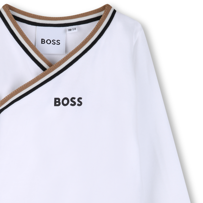 PYJAMA + BODYSUIT + BEANIE + MITTENS SET BOSS 
                        BOY