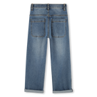 Wide adjustable-waist jeans TIMBERLAND 
                    BOY