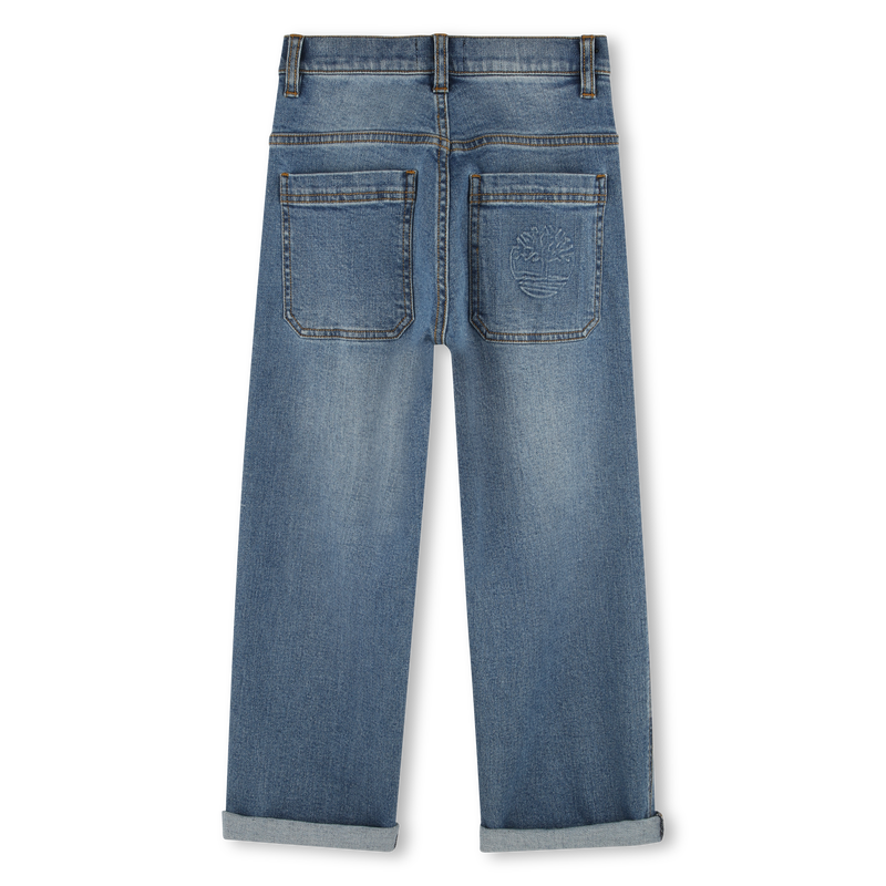 Wide adjustable-waist jeans TIMBERLAND 
                        BOY