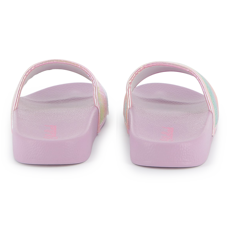 Iridescent sequin sliders BILLIEBLUSH 
                        GIRL