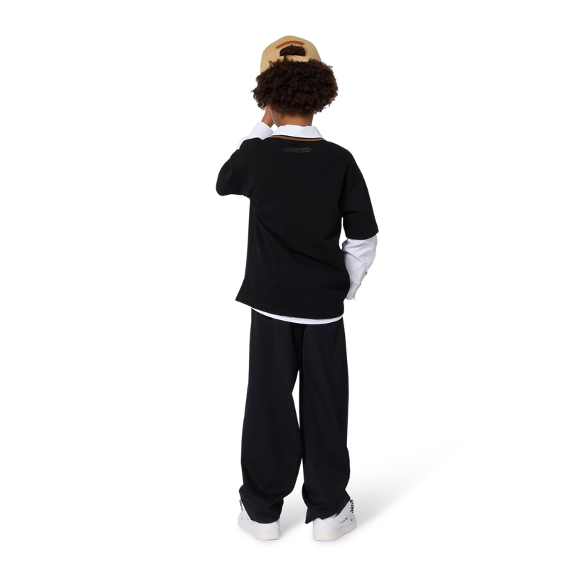 Short-sleeved polo shirt LANVIN 
                        BOY