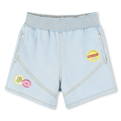 Denim shorts KENZO KIDS GIRL
