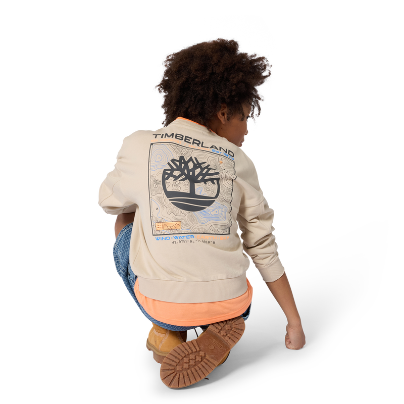 FLEECE SWEATSHIRT TIMBERLAND 
                        BOY