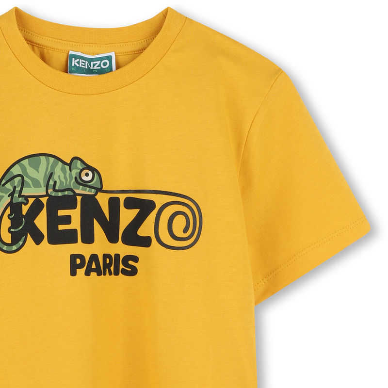 Short-sleeved cotton T-shirt KENZO KIDS 
                        BOY