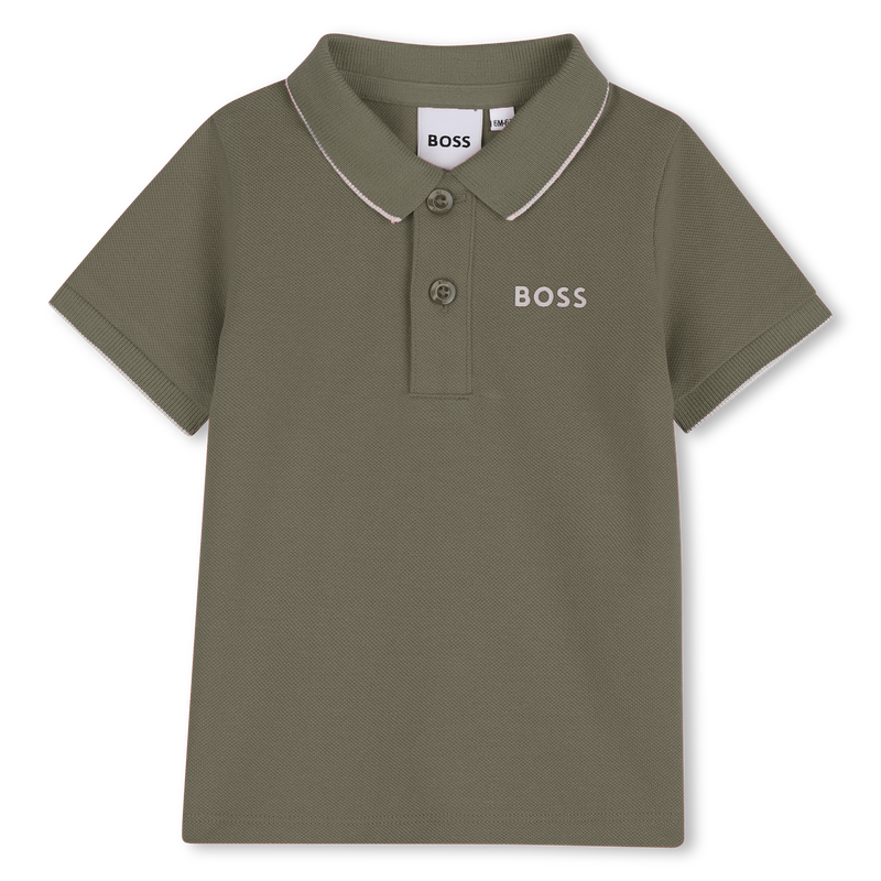 SHORT-SLEEVED POLO SHIRT BOSS 
                        BOY