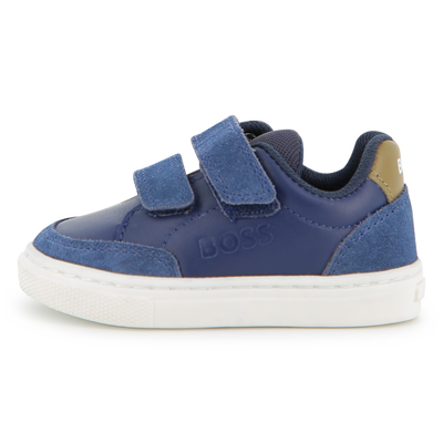 TRAINERS WITH HOOK-AND-LOOP STRIPES BOSS BOY