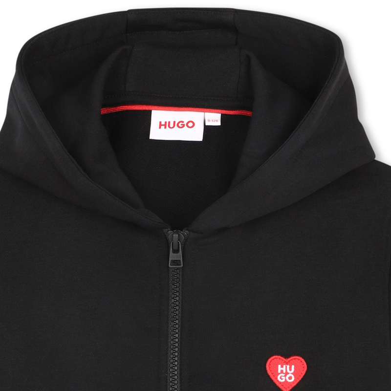 HOODED JOGGER SWEATSHIRT HUGO 
                        GIRL