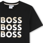 Short-sleeved cotton T-shirt BOSS 
                    BOY