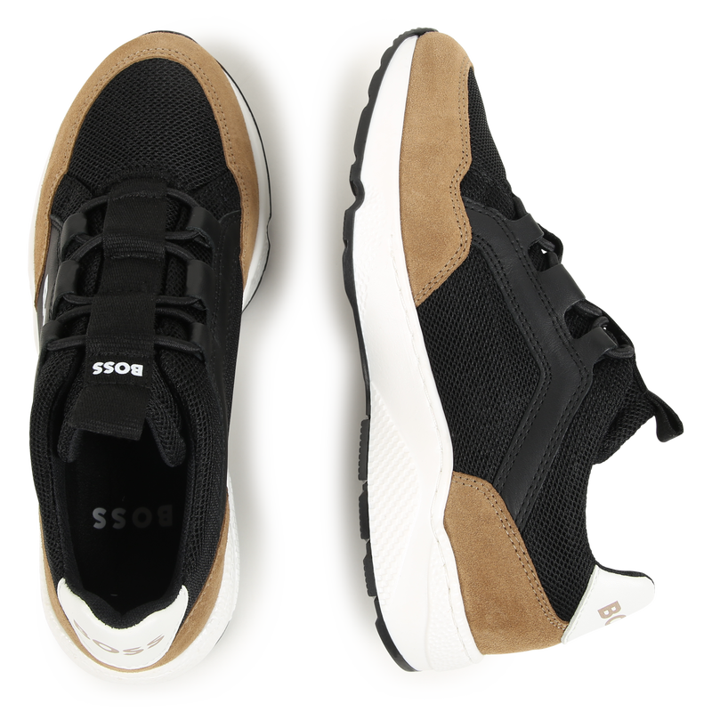 Elasticated lace-up trainers BOSS 
                        BOY