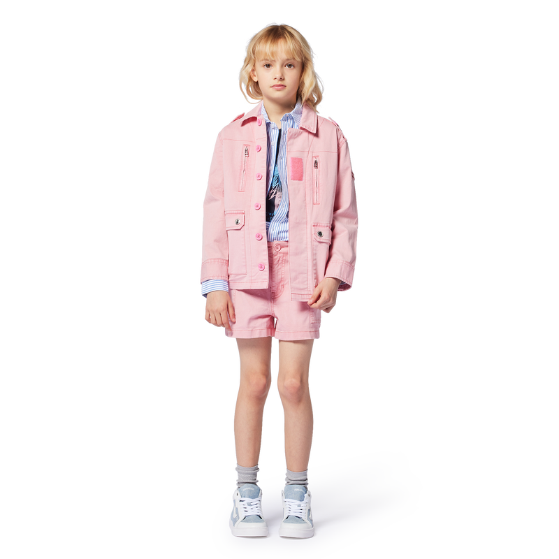 Buttoned military-style jacket ZADIG & VOLTAIRE 
                        GIRL