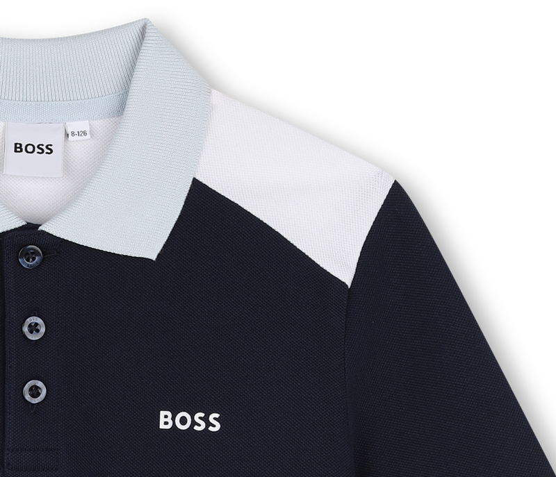 Short-sleeved polo shirt BOSS 
                        BOY